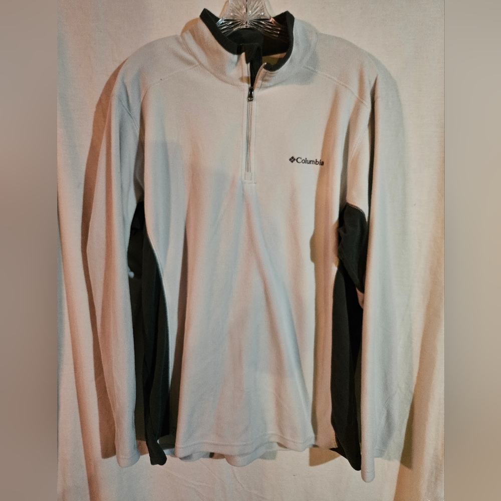Columbia Klamath Range II 1/4 Zip Pullover Lightweight Fleece In Ivory Medium